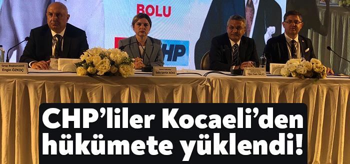 CHP’nin Marmara Bölge Toplantısı Kocaeli’de yapıldı. CHP Genel Sekreteri Selin