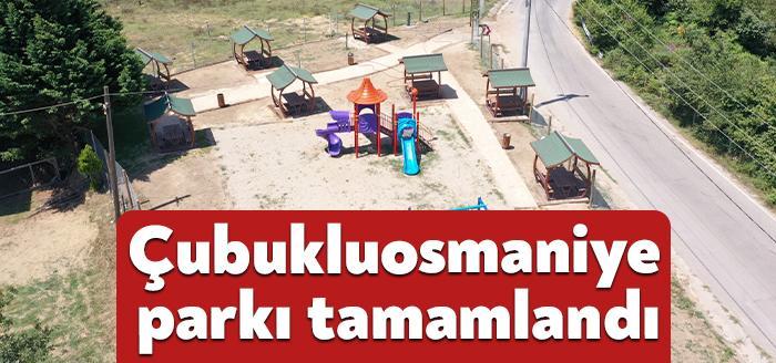 Kocaeli Büyükşehir Belediyesi, İzmit ilçesi Çubukluosmaniye Mahallesine vatandaşlar için yaptığı