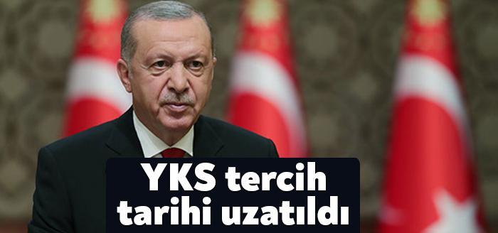 Cumhurbaşkanı Recep Tayyip Erdoğan, Yüksek Öğretim Kurumları Sınavı (YKS) 2021