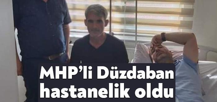 MHP Çayırova İlçe Başkanı Yunus Emre Düzdaban, rahatsızlanarak hastaneye kaldırıldı