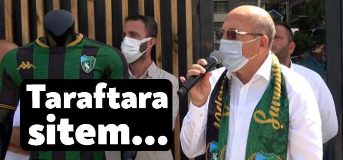 Kocaeli Haber - Ümraniyespor maçında taraftarların davranışları sebebiyle ceza aldıklarını