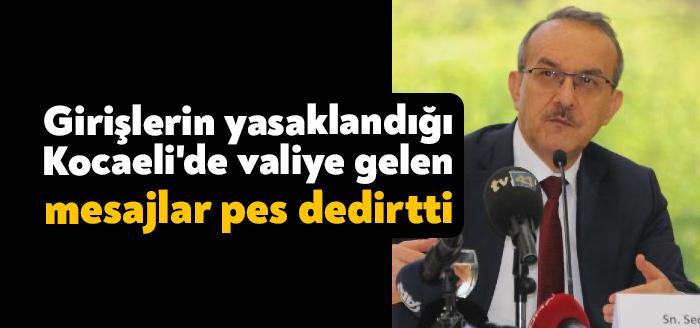 Kocaeli Valisi Seddar Yavuz, orman yangınları nedeniyle kentte uygulanan ormanlara