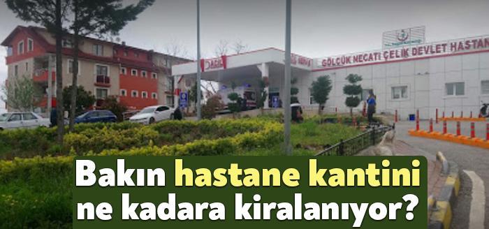 T.C. Kocaeli Valiliği İl Sağlık Müdürlüğü, Gölcük Devlet Hastanesi kantini
