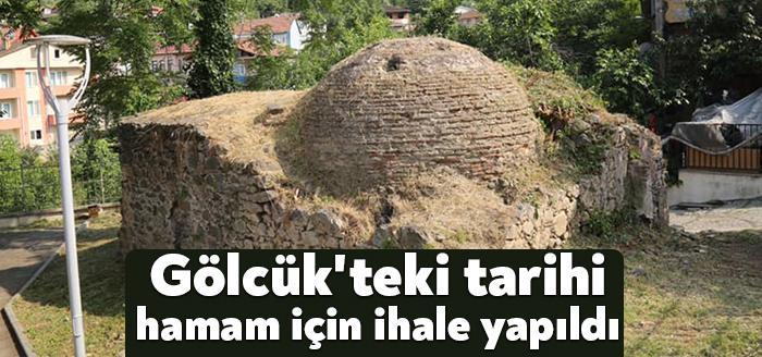 Değirmendere Yukarı Mahalle’de bulunan Osmanlı Dönemi Tarihî Hamamın Restorasyonu Projesinin