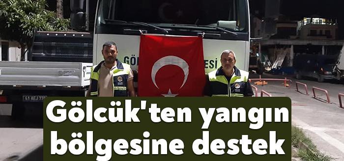 Gölcük Belediyesi ve Kızılay Gölcük Şubesi 2 tır yardım malzemesini