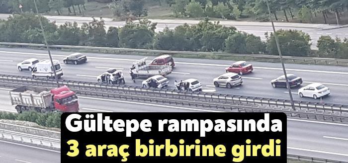 Kocaeli Haber - İzmit'te Tem otoyolu Gültepe rampası mevkii İstanbul