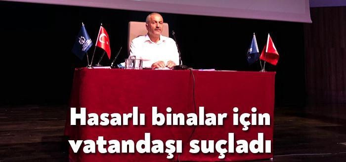 Kocaeli Büyükşehir Belediyesi Başkanvekili Zinnur Büyükgöz, “Orta hasarlı binaların yıkım