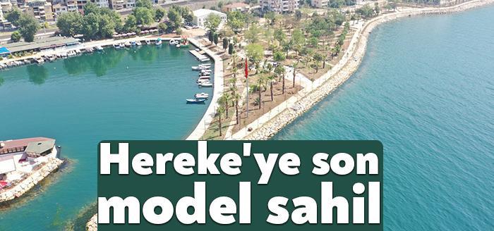 Hereke sahiline değer katacak ve bölgenin cazibe merkezlerinden birisi haline