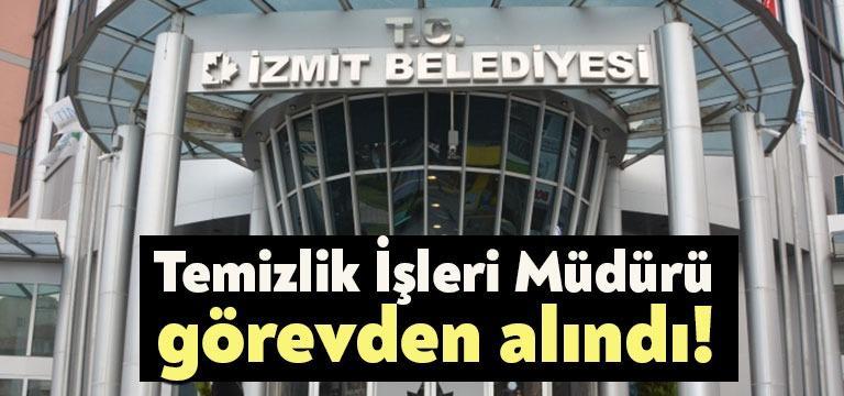 İzmit Belediyesi'nde temizlik işleri müdürü olarak görev yapan İsmail Göksu