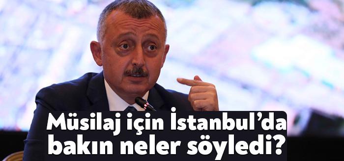 Başkan Büyükakın, Türkiye Büyük Millet Meclisi (TBMM) Müsilaj Sorunu Araştırma