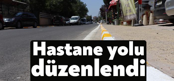 İzmit Belediyesi, Yenişehir Mahallesi’nde vatandaşların yoğun olarak kullandığı hastane yolunda
