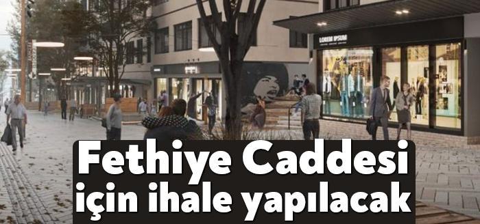 İzmit Fethiye Caddesi yenileme projesiyle ilgili ihale aşamasına gelindi. Fethiye