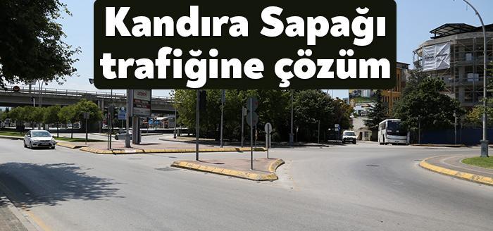 Kocaeli Büyükşehir Belediyesi, Kandıra Sapağı’ndaki trafik yükünü azaltmak adına yeni