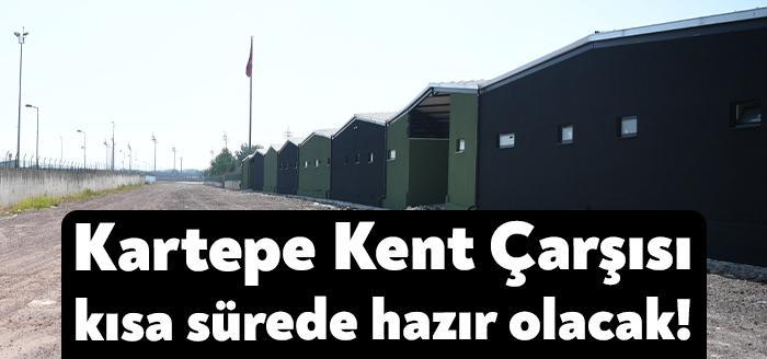 Kartepe Belediye Başkanı Av.M.Mustafa Kocaman, Kartepe Kent Çarşı’nda yapılan çalışmaları