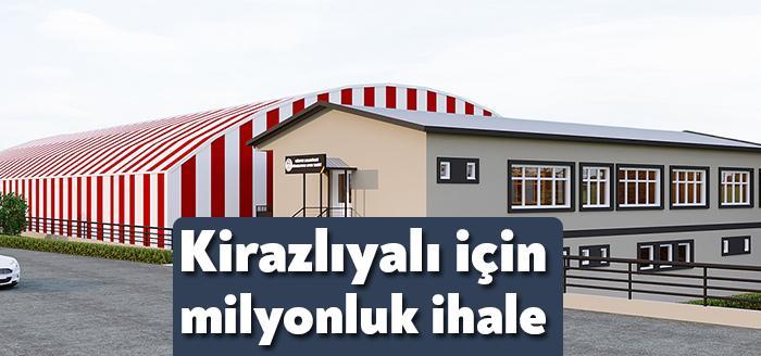 Kirazlıyalı’da kötü durumdaki spor tesisinin tadilat edilmesi ve açık sahanın