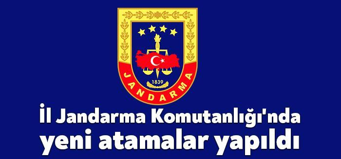 Kocaeli Haber- Kocaeli İl Jandarma Komutanlığı'nda, yeni atamalar yapıldı. Bu