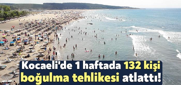 KOSKEM liderliğinde Kocaeli sahillerinde görev yapan Kocaeli Büyükşehir Belediyesi ekipleri