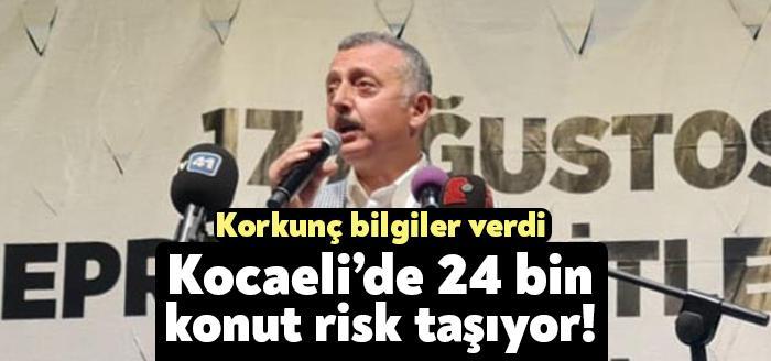 Kocaeli Büyükşehir Belediye Başkanı Tahir Büyükakın, 24 bin tane konut