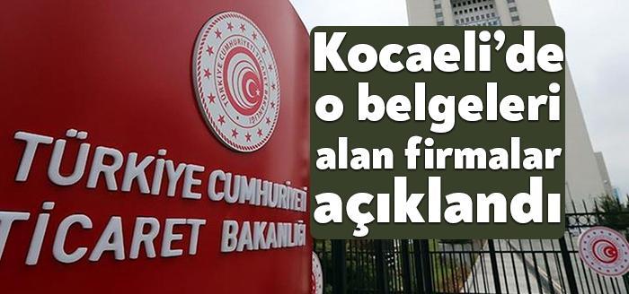 Ticaret Bakanlığı, dahilde işleme rejimi kapsamında temmuzda 503 firma için