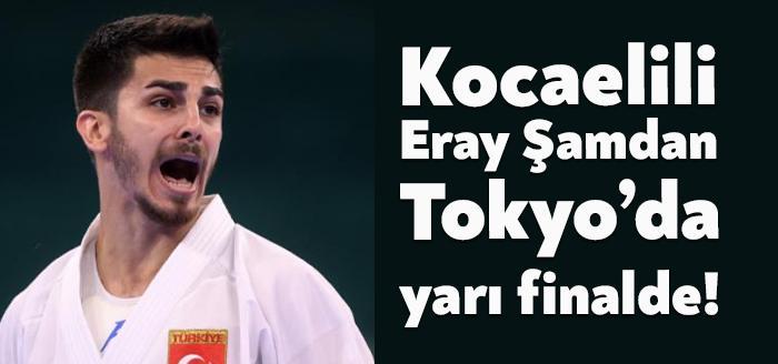 Karate erkekler kumite 67 kg'da Eray Şamdan, A Grubu dördüncü