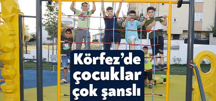 Körfez’de Yavuz Sultan Selim Mahallesi’nde çocuklar istedi, Başkan Şener Söğüt