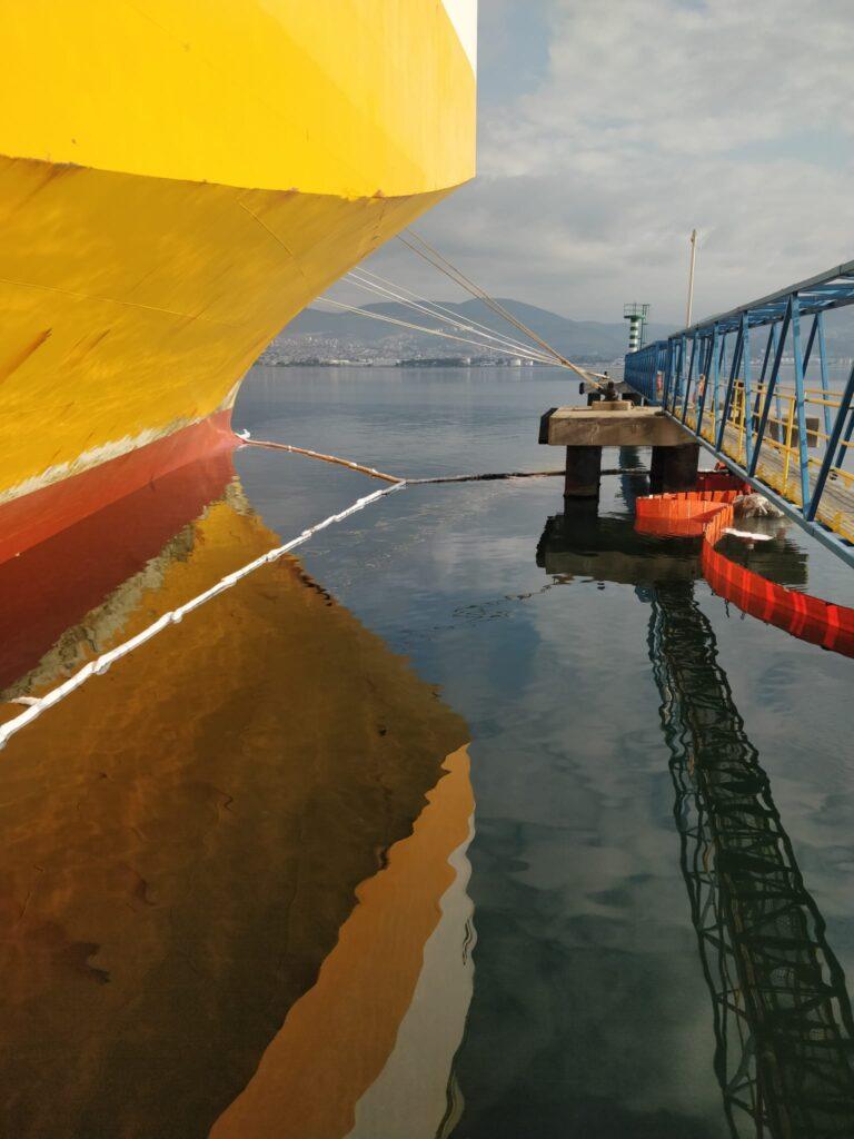 Korfezi kirleten Italyan gemisine 3 bucuk milyon TLlik ceza 3