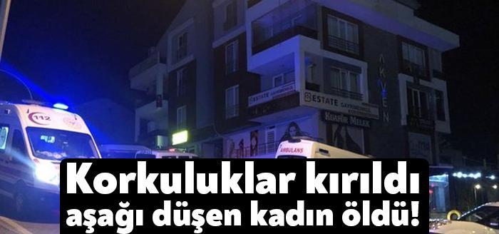 KOCAELİ'nin İzmit ilçesinde, korkulukların kırılması sonucu ikinci kattaki evinin penceresinden düşen