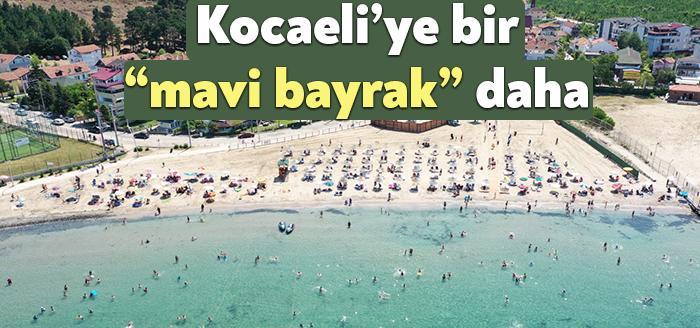 Kocaeli Büyükşehir Belediyesi’nin çalışmalarıyla Kandıra ilçesi Kovanağzı plajında da Mavi