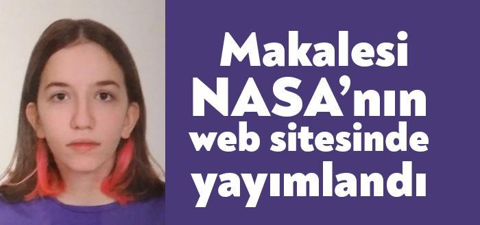 NASA tarafından tüm dünyada lise öğrencilerine yönelik yapılan yarışmaya Gebze