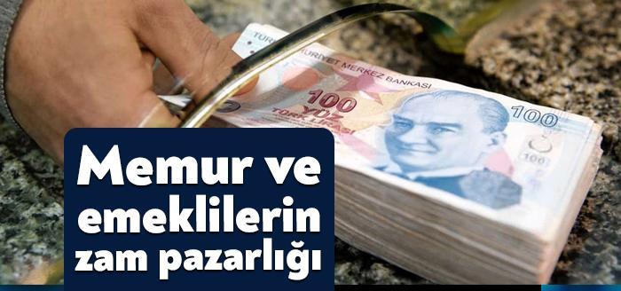 Memur ve emekli zammı görüşmeleri bugün. Hükümet teklif sunacak. Bugün