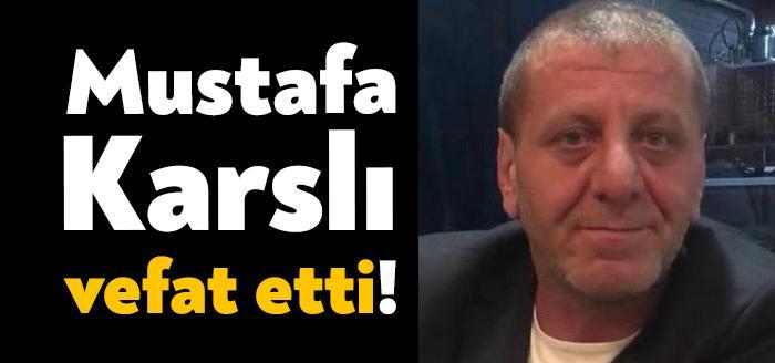Mustafa Karslı vefat etti. Kocaeli’de yeraltı dünyasının tanınmış isimlerinden biri