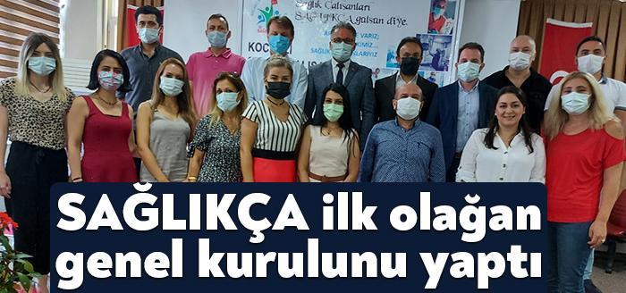 Kısa süre önce kurulan Kocaeli Sağlık Çalışanları Derneği ilk olağan