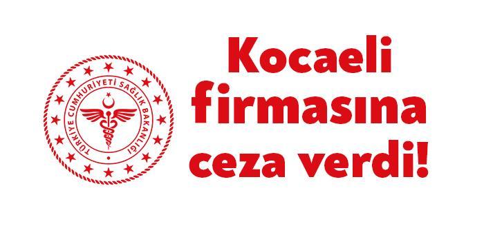 Sağlık Bakanlığı’nın “ihalelere katılmaktan yasaklama kararı” kapsamında Kocaelili bir firmaya