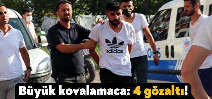 Kocaeli'nin Körfez ilçesinde polis ekiplerinin "Dur" ihtarına uymayarak otomobille kaçan
