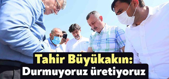 İzmit’in prestijini artıracak Yahyakaptan-Kuruçeşme tramvay hattında gerçekleştirilen çalışmalar için, “Durmuyoruz,