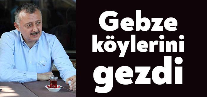 Gebze’nin Elbizli, Duraklı, Hatipler, Ahatlı ve Tepemanayır köylerini ziyaret eden