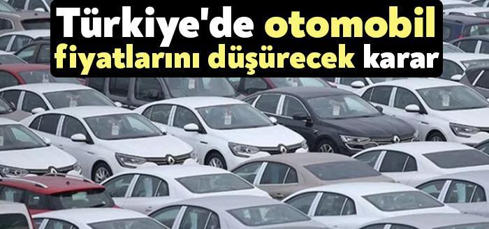 Resmi Gazete'de yayımlanan karar ile otomobil alım-satım işlemlerinde geçerli olacak