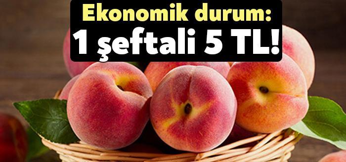 Kocaeli Haber- Şeftali, incir gibi yaz meyvelerinin fiyatı 15-30 TL’lere