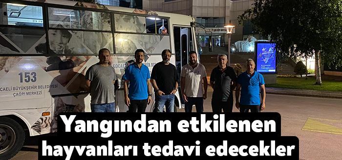 Ülkenin güneyinde meydana gelen yangınlar için harekete geçen Büyükşehir, yangından