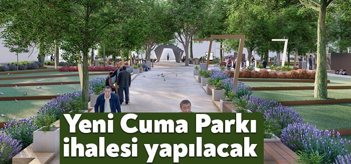 Kent merkezinin en işlek noktalarından Yeni Cuma Parkı’nda 15 yıl