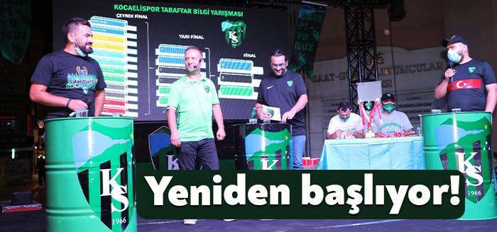 İzmit Belediyesi, geçen yıl büyük ilgi gören Kocaelispor Taraftar Bilgi