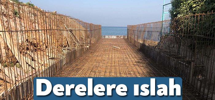 Kocaeli Büyükşehir Belediyesi İSU Genel Müdürlüğü birçok ilçede dereleri ıslah