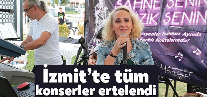 İzmit Belediyesinin yerel müzisyenleri desteklemek amacıyla düzenlemiş olduğu ‘Sahne Senin,