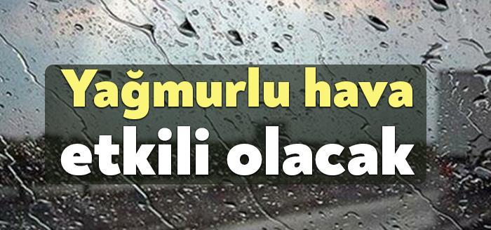 19 Ağustos Kocaeli Hava Durumu'na göre bugün yağış var. Sabah