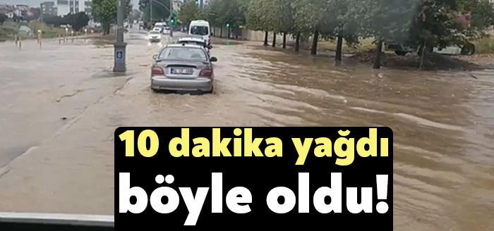 Kocaeli'nin Gebze, Darıca ve Çayırova ilçelerinde sabah saatlerinde aniden bastıran