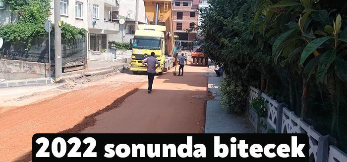 Körfez ilçesinde altyapısı tamamlanan cadde ve sokaklarda, üstyapı çalışmaları kapsamında