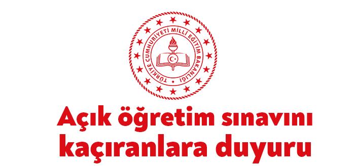 Millî Eğitim Bakanı Mahmut Özer, açık öğretim ortaokulu ve lisesi
