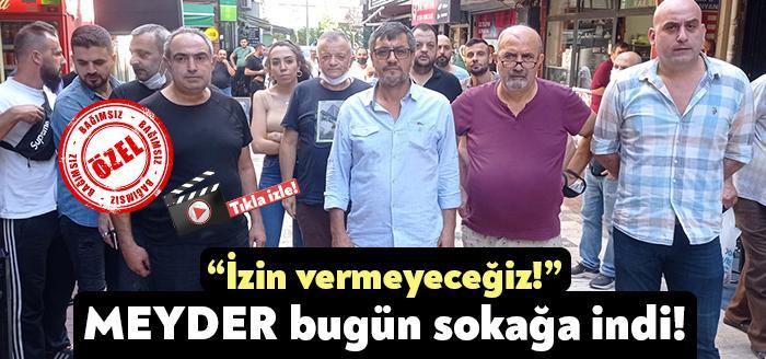 Merkez Eğlence Yatırımcıları Derneği (MEYDER) adına Dernek Başkanı Yaşar Kibar