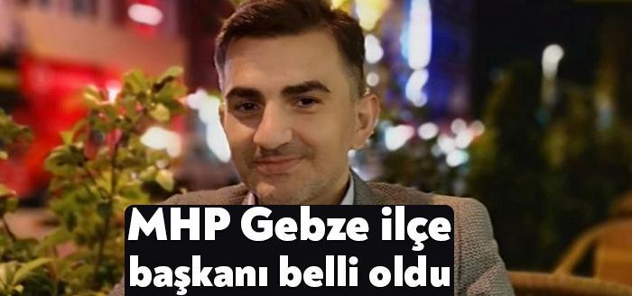 MHP Gebze'de Serkan Kural'dan boşalan ilçe başkanlığı koltuğuna Bülent Özdemir