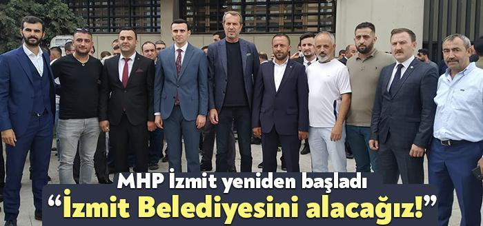 MHP İzmit İlçe Başkanlığı görevine atanan Kemal Okur, bugün geniş